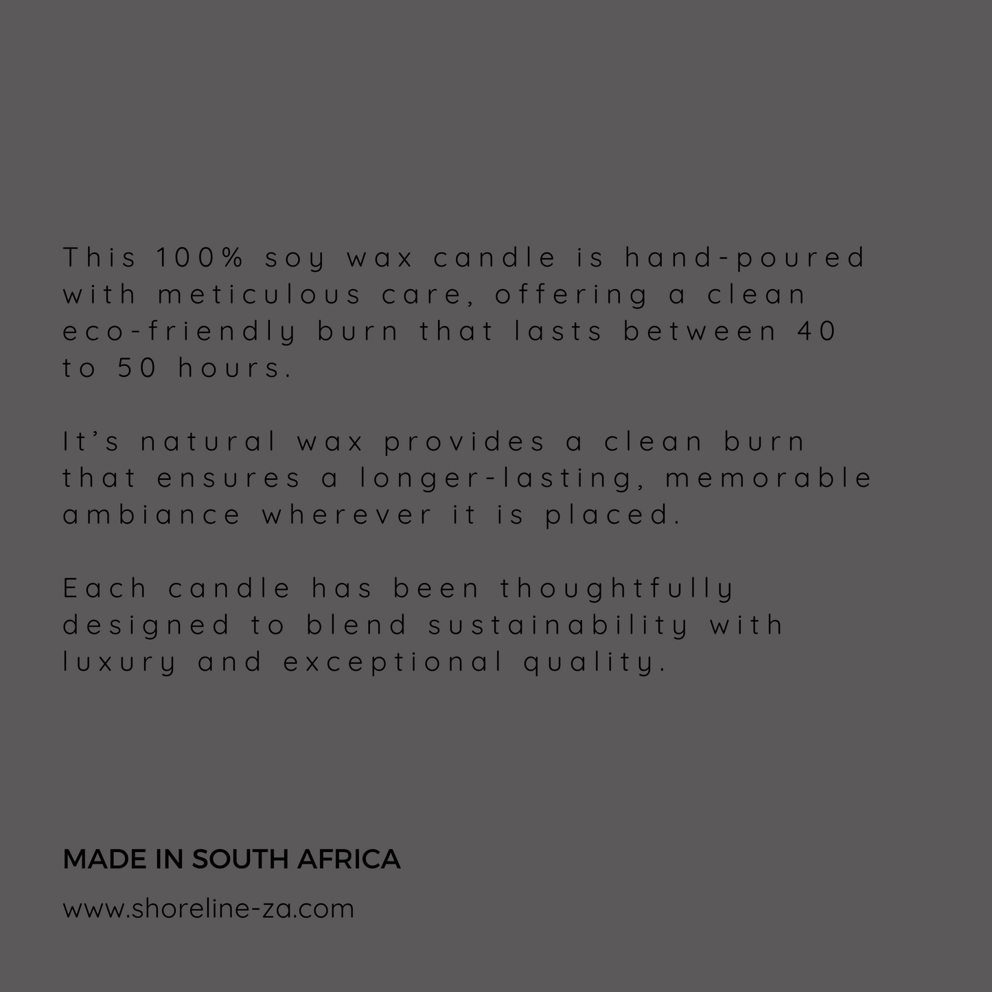 Candle Vintage Fynbos