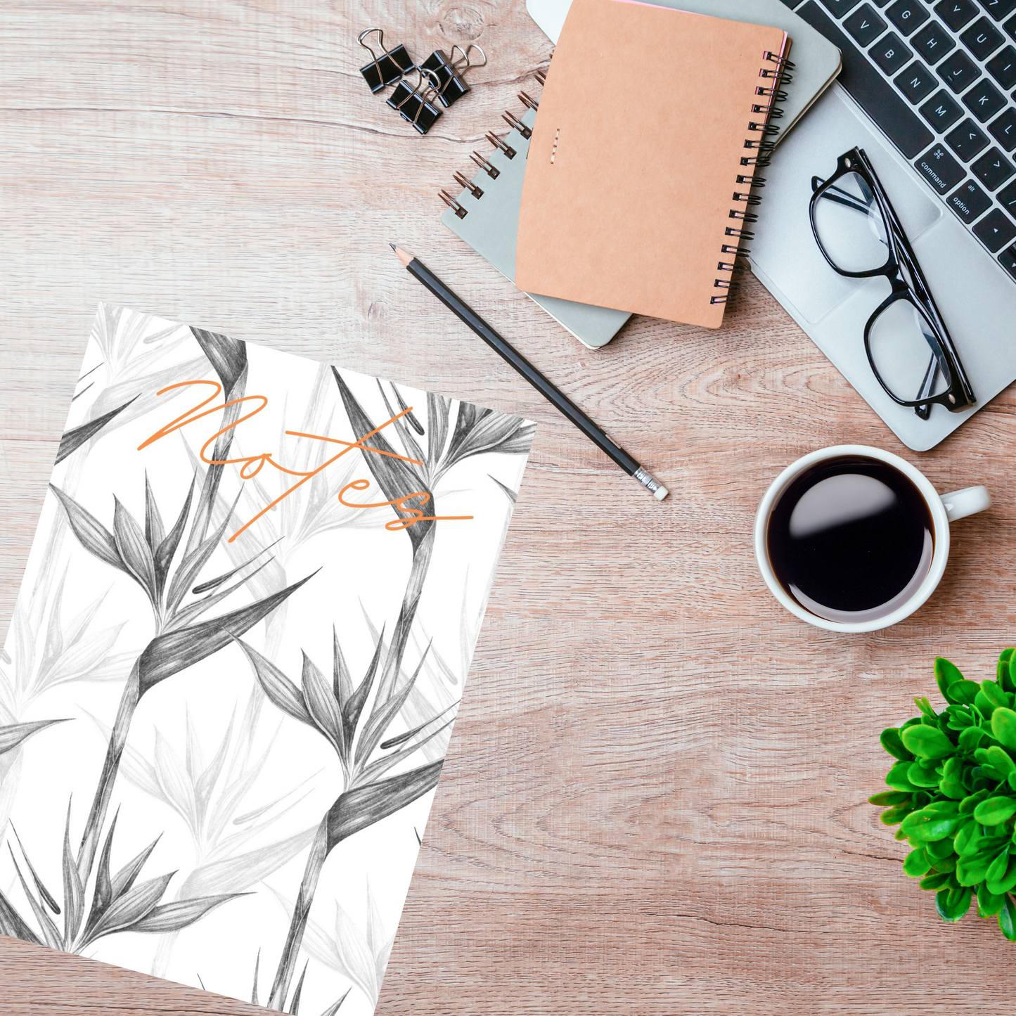 Soft Cover A5 Notebook Sketch Strelitzia