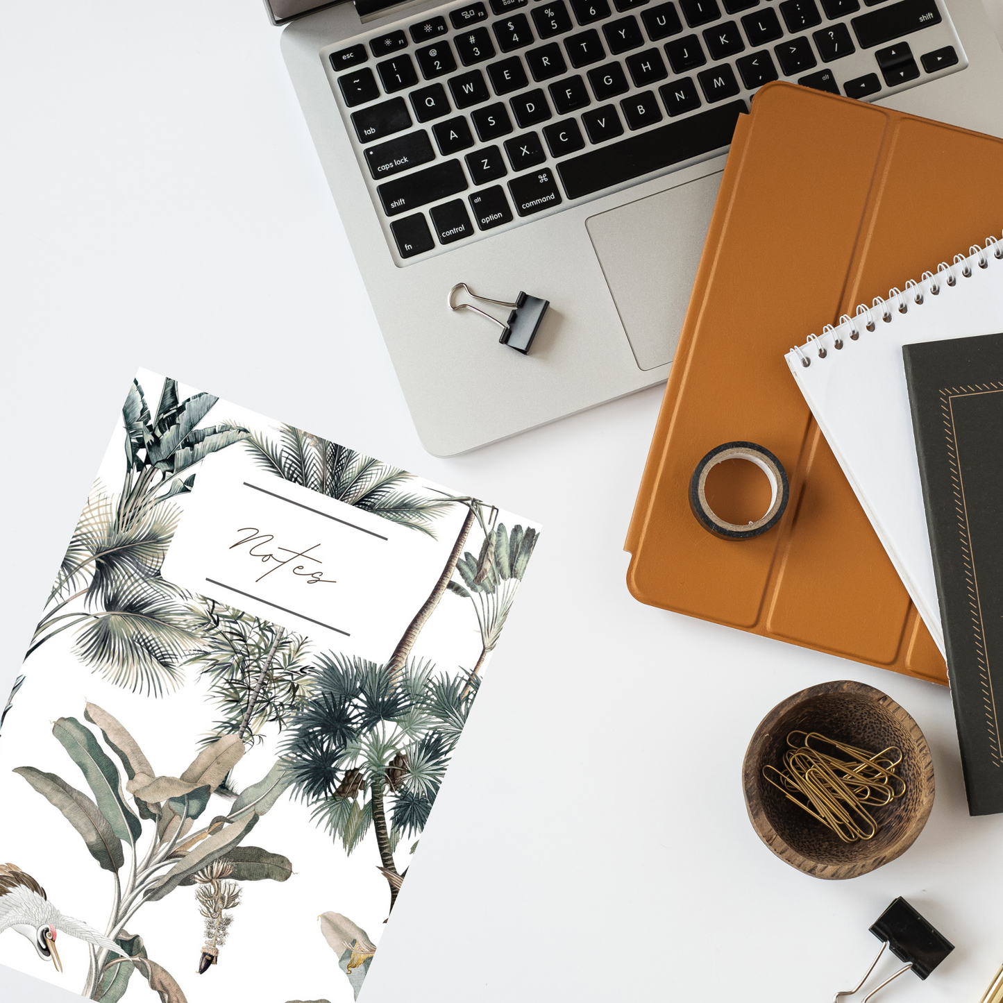 Soft Cover A5 Notebook Exotic Zanana Light