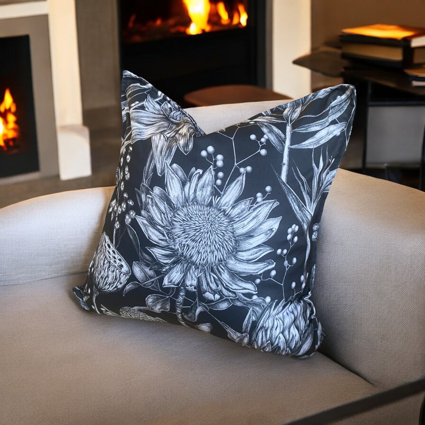Cushion Cover Fynbos Grey