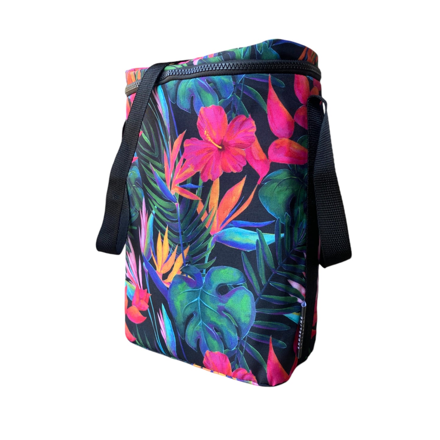 Double Wine Cooler Bag Tropic Paradise Floral