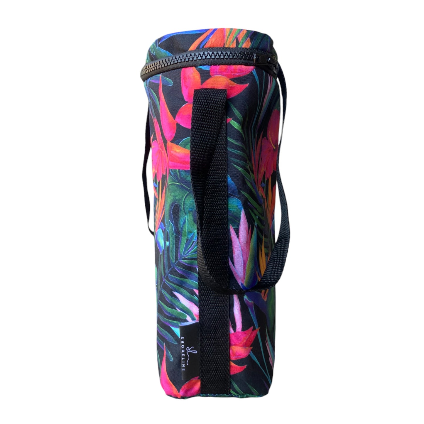 Double Wine Cooler Bag Tropic Paradise Floral