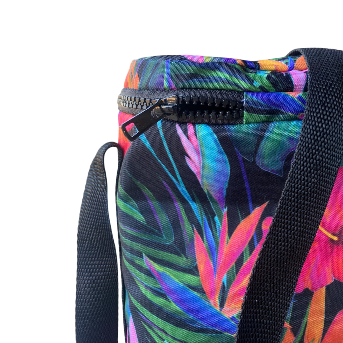Double Wine Cooler Bag Tropic Paradise Floral