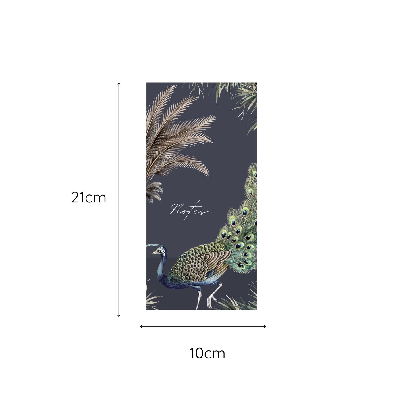 Magnetic Notepad Exotic Zanana Dark