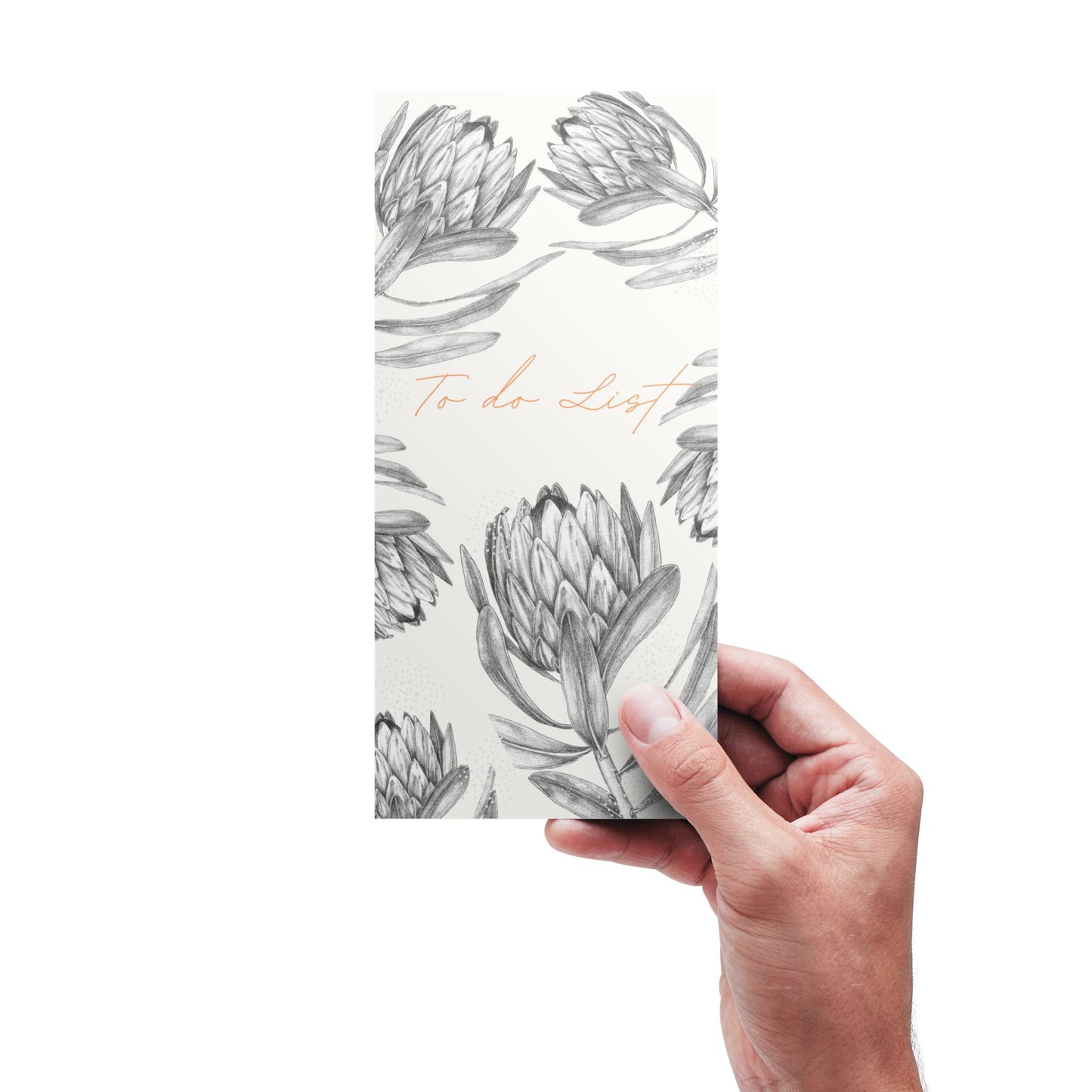 Magnetic Notepad Sketch Protea
