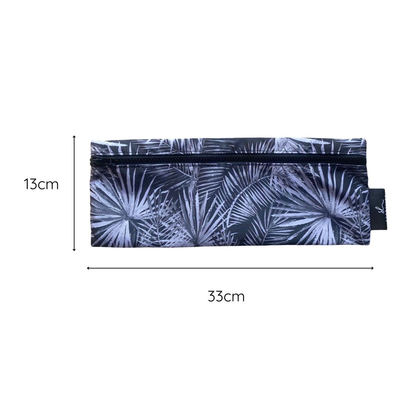 Pencil Bag Island Palm Grey