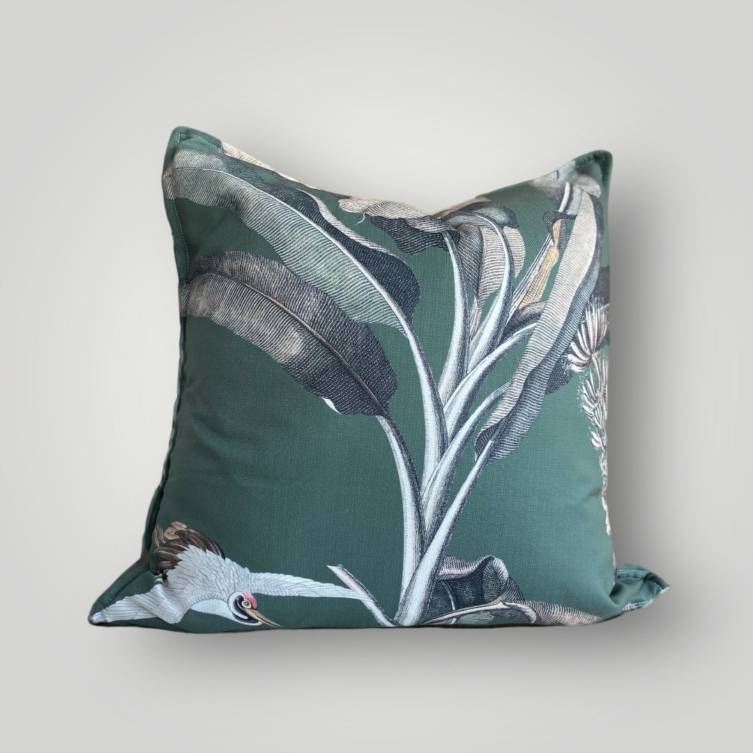 Shoreline Exotic Zanana Emerald Cushion Cover