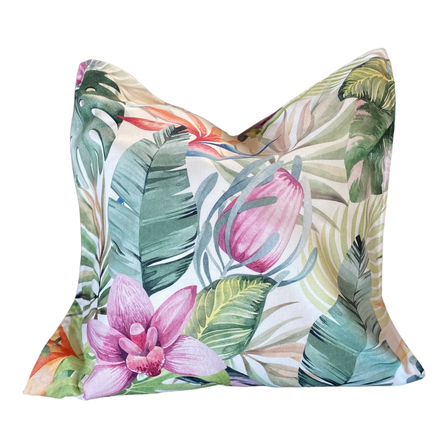 Shoreline Orchid Tropics Light Cushion Cover