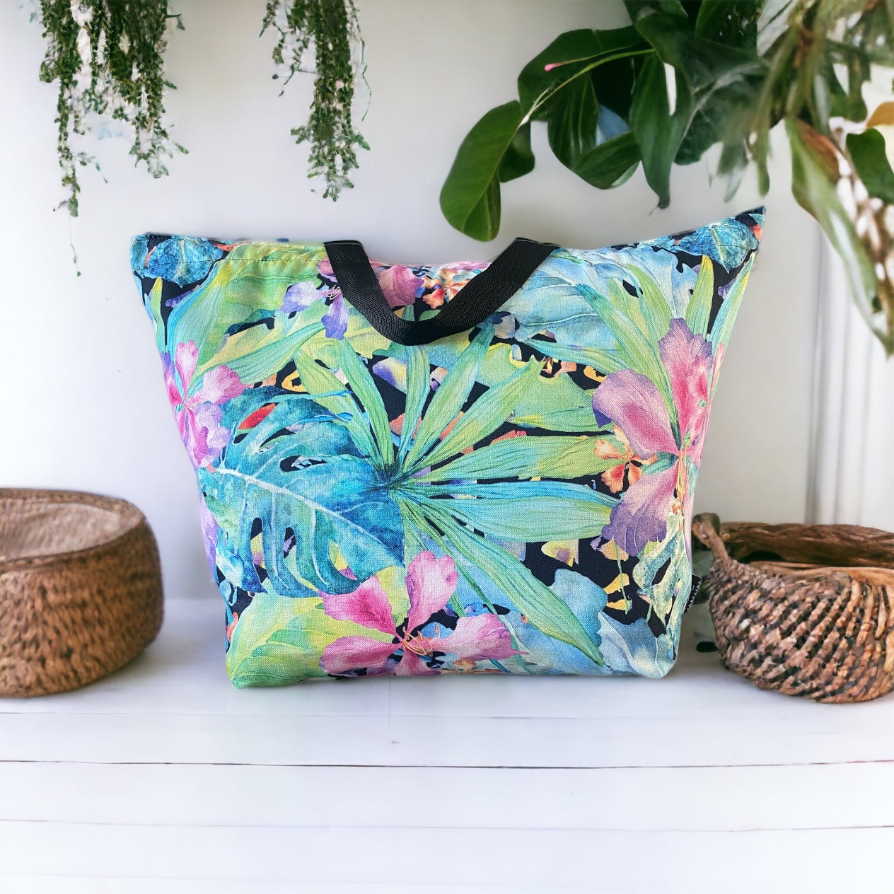 Extra Large Everyday Bag Valdivian Watercolour
