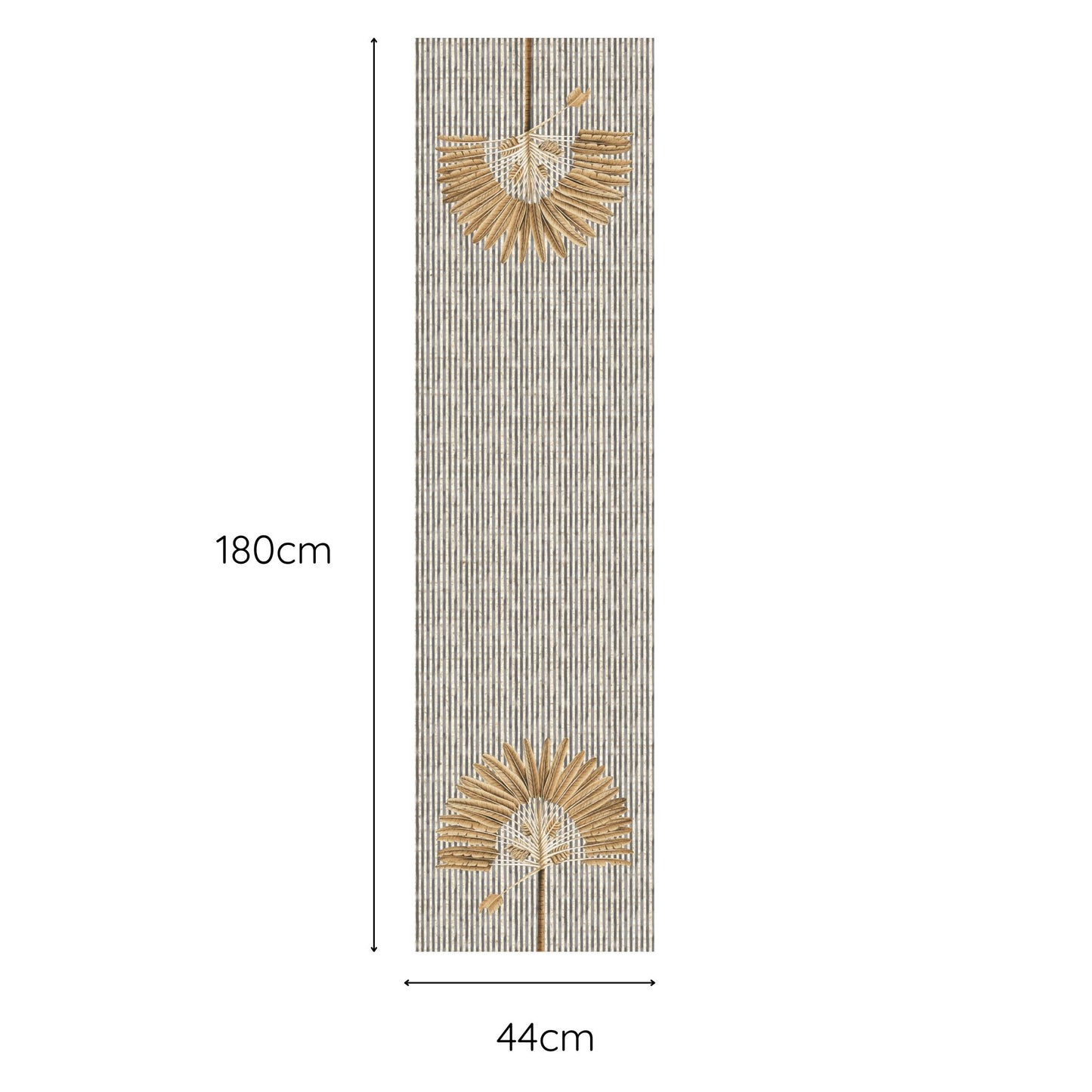 Palm Grove Table Runner - Natural Stripe