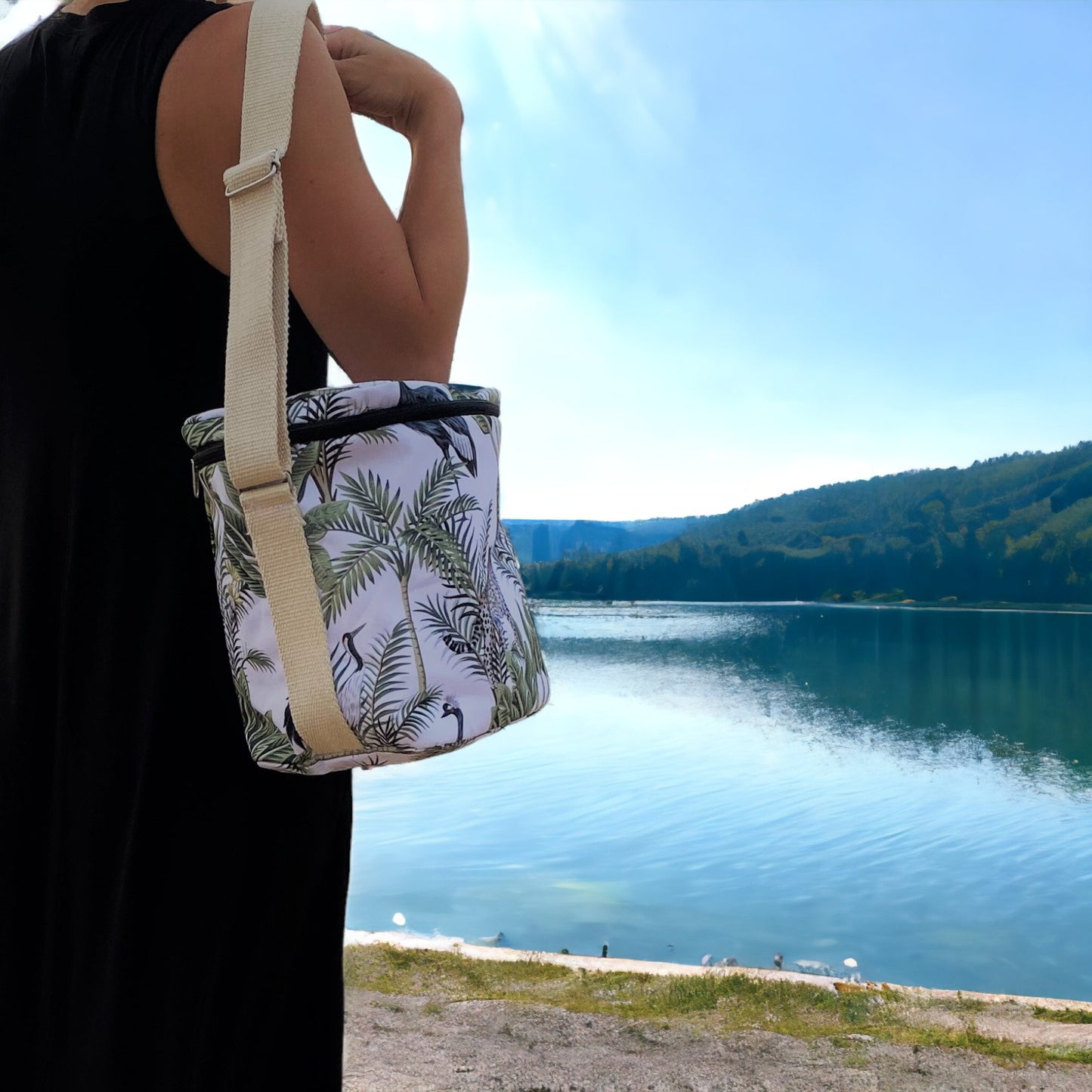 Tall Cooler Bag Acanthus