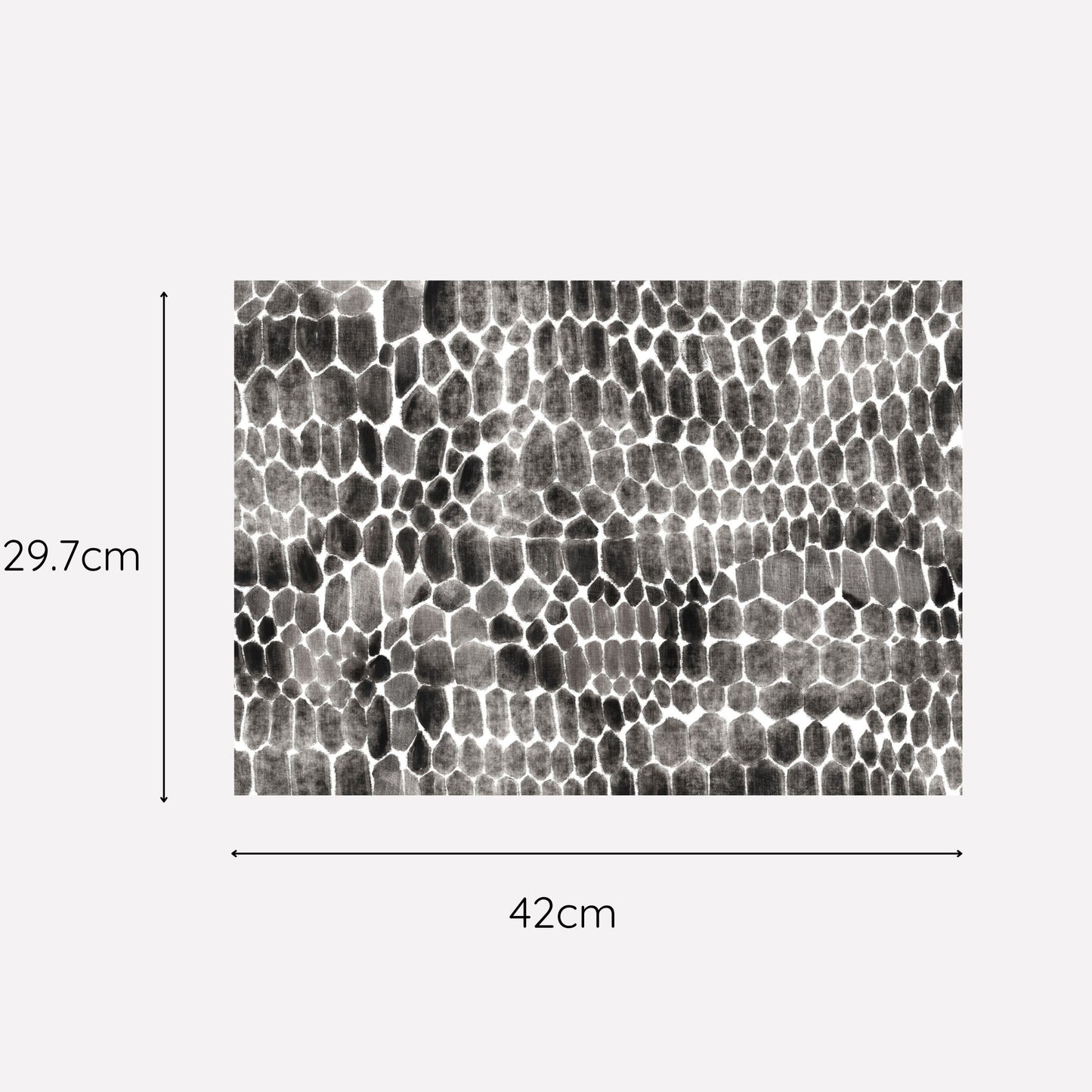 Disposable Paper Placemat Wildside Snake