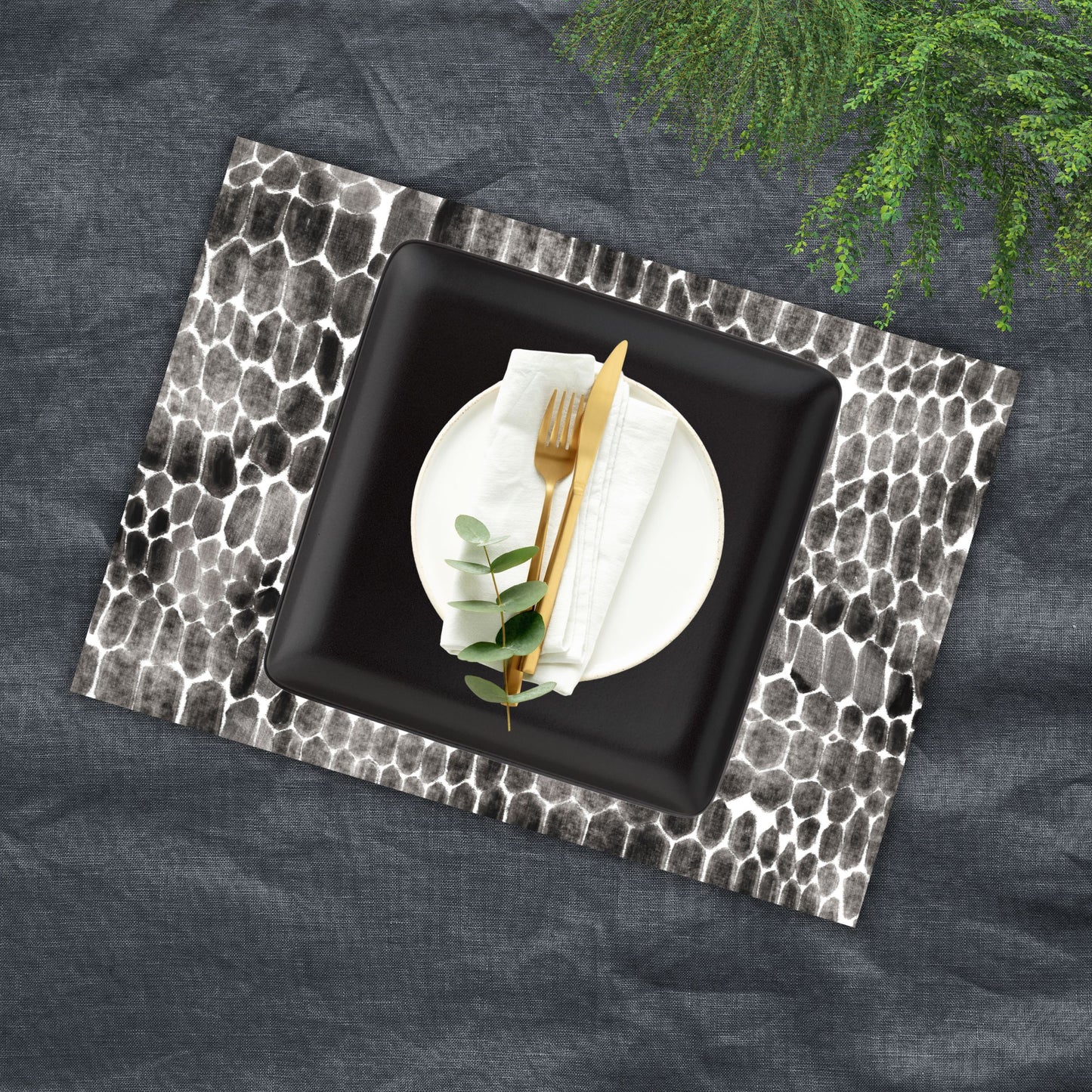 Disposable Paper Placemat Wildside Snake