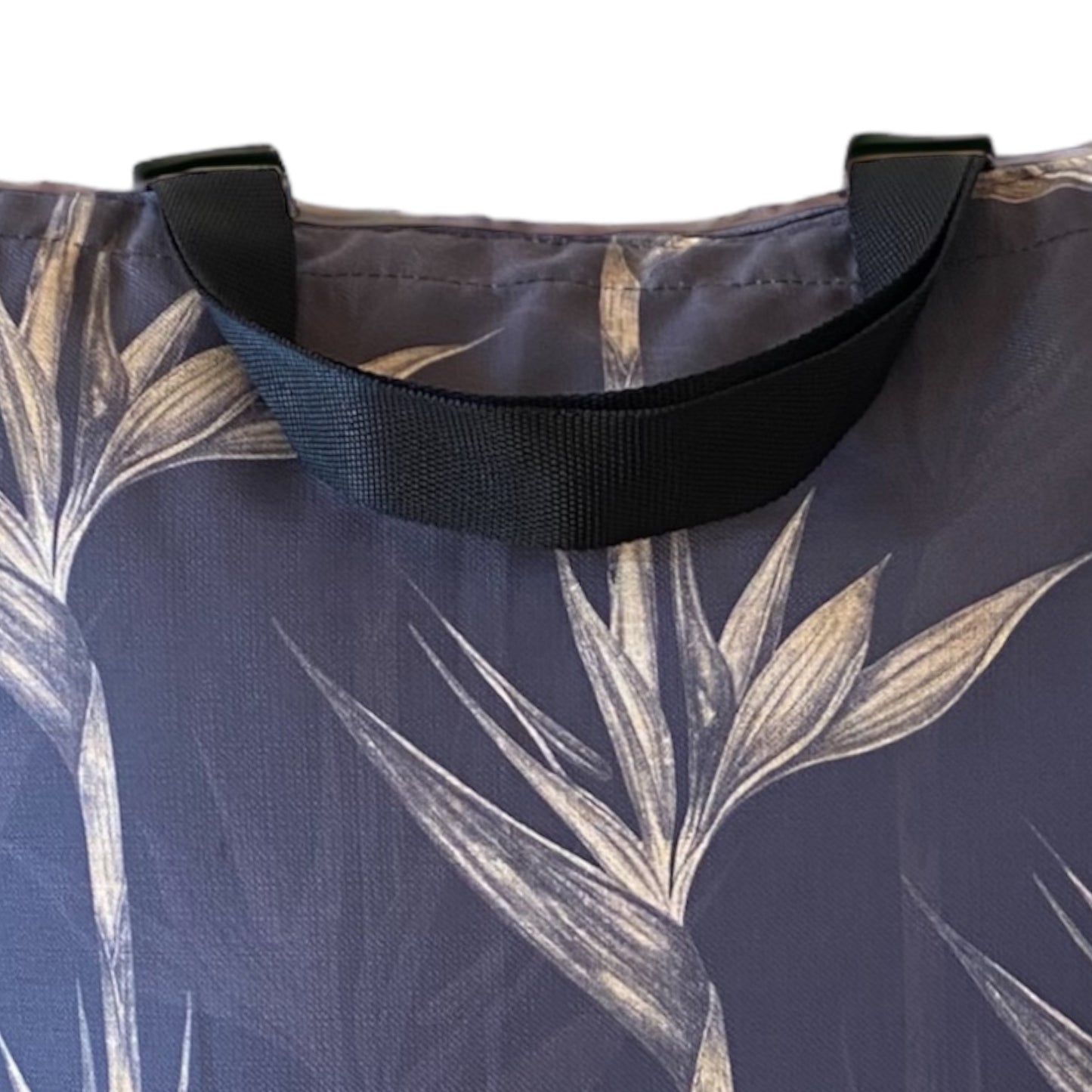 Extra Large Everyday Bag  Vintage Strelitzia Dark