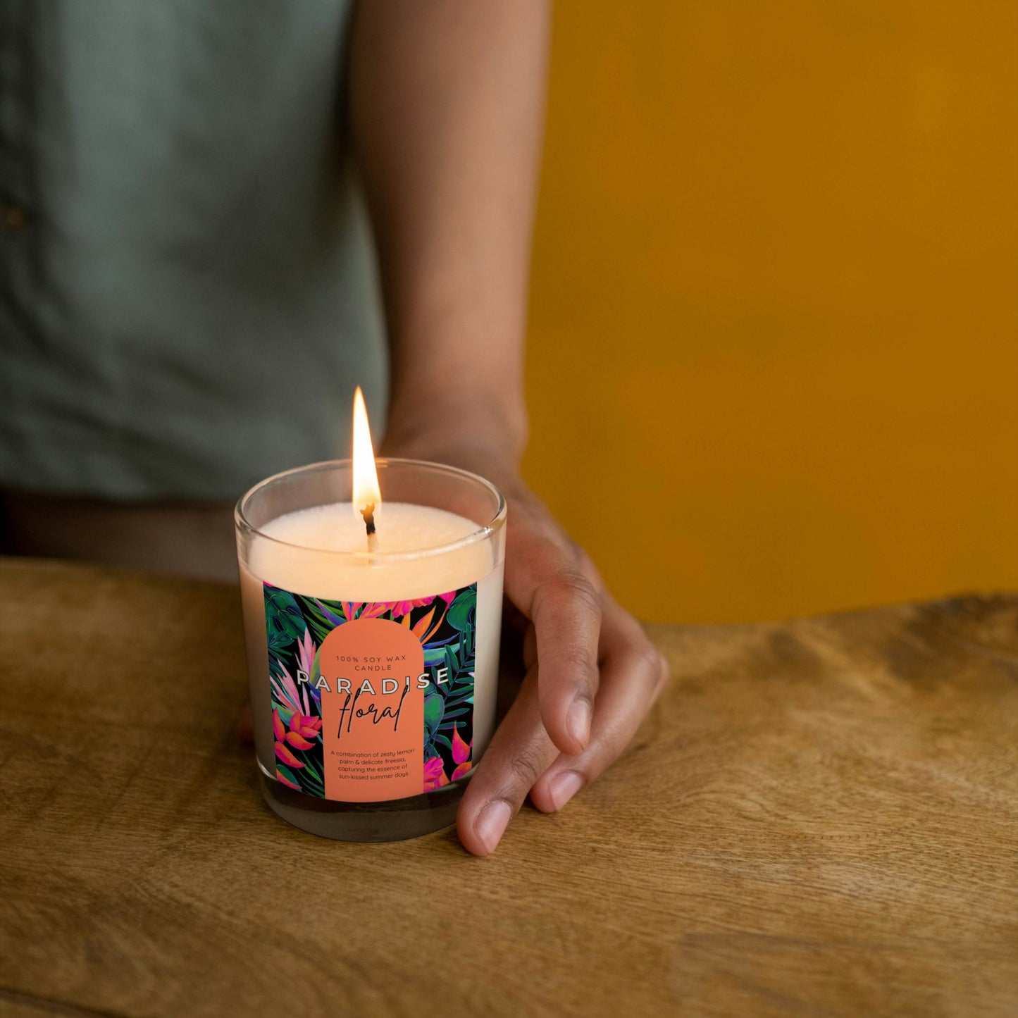 Candle Paradise Floral