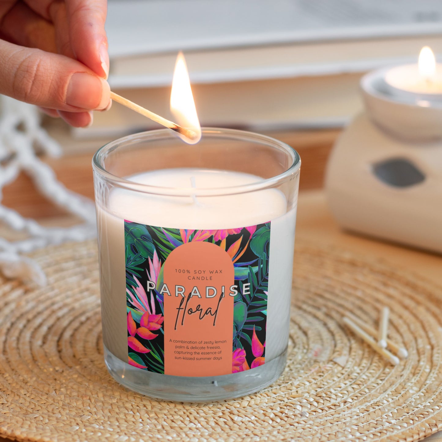 Candle Paradise Floral