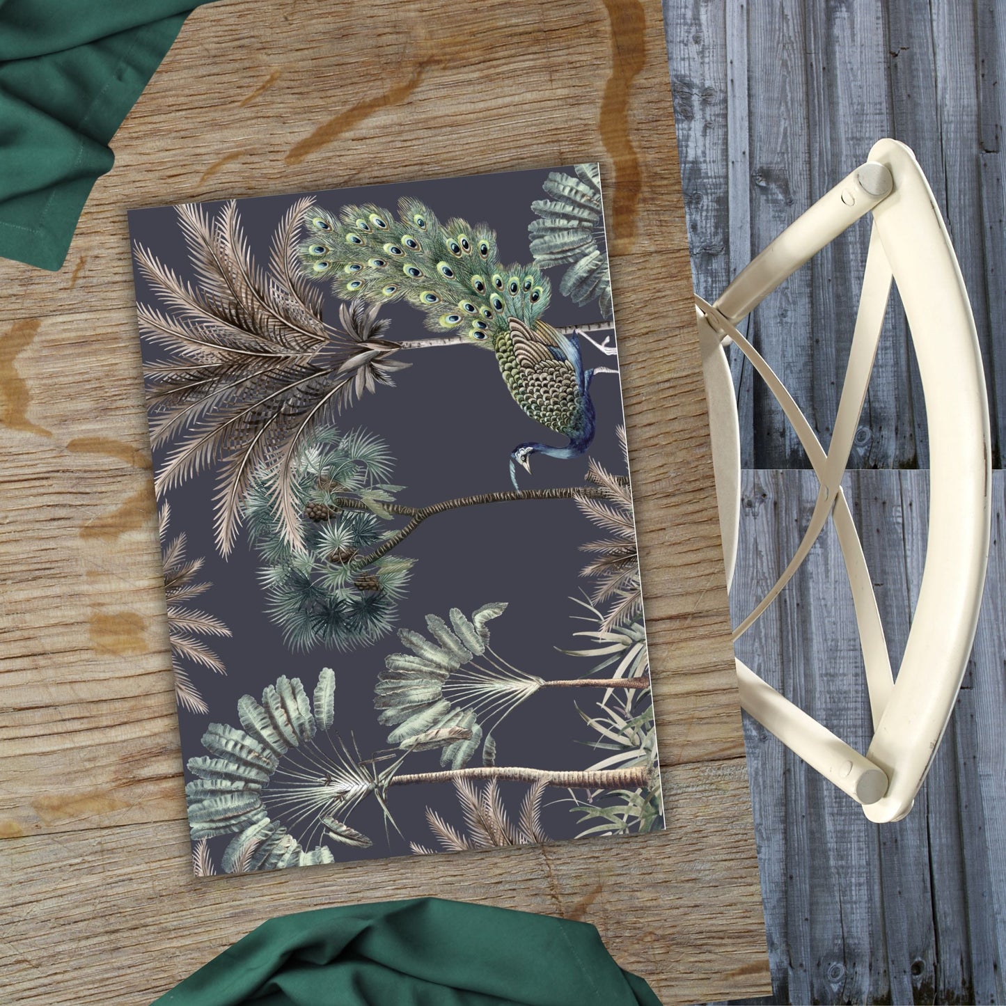 Disposable Paper Placemat Exotic Zanana Dark