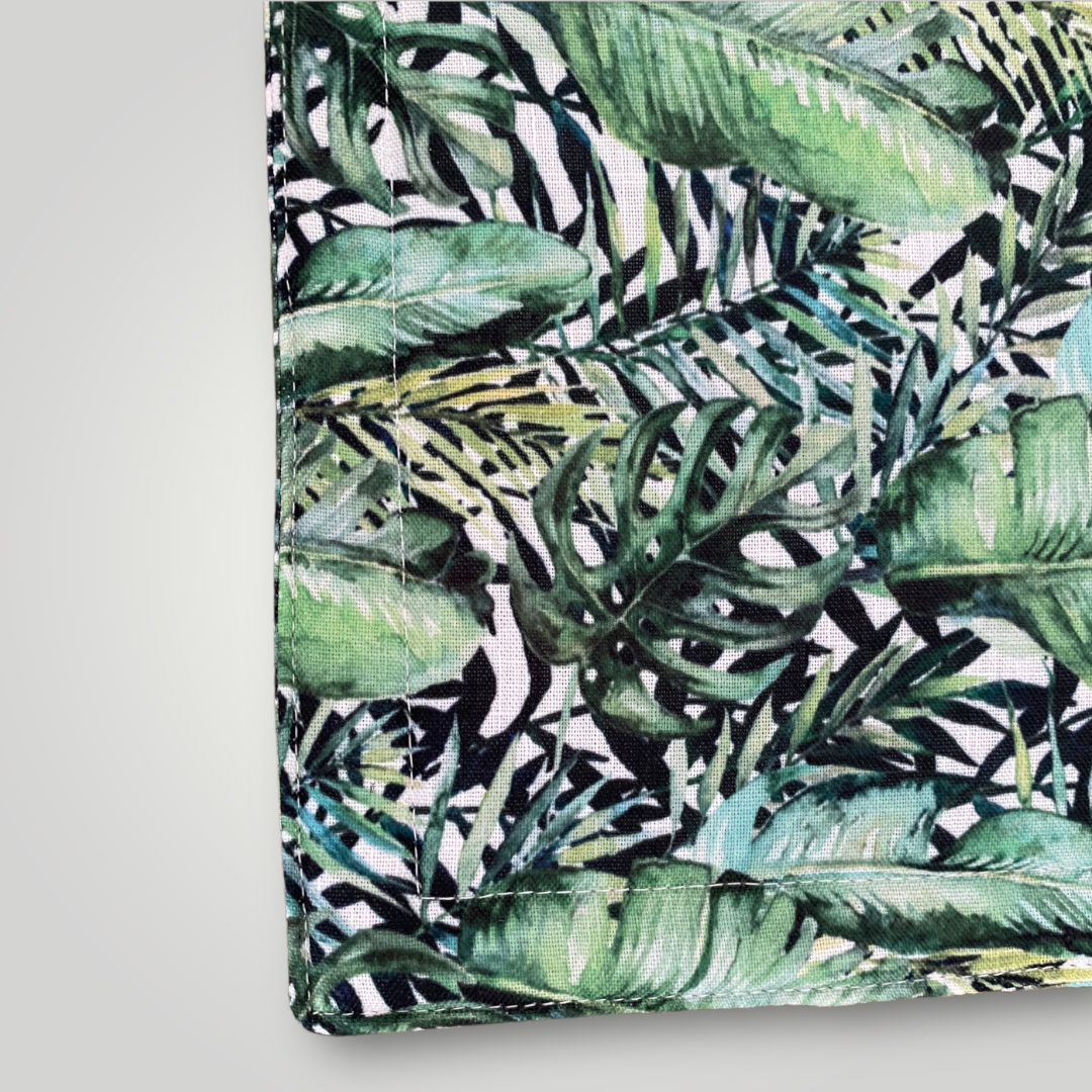 Shoreline Printed Placemat Tropical Leaf