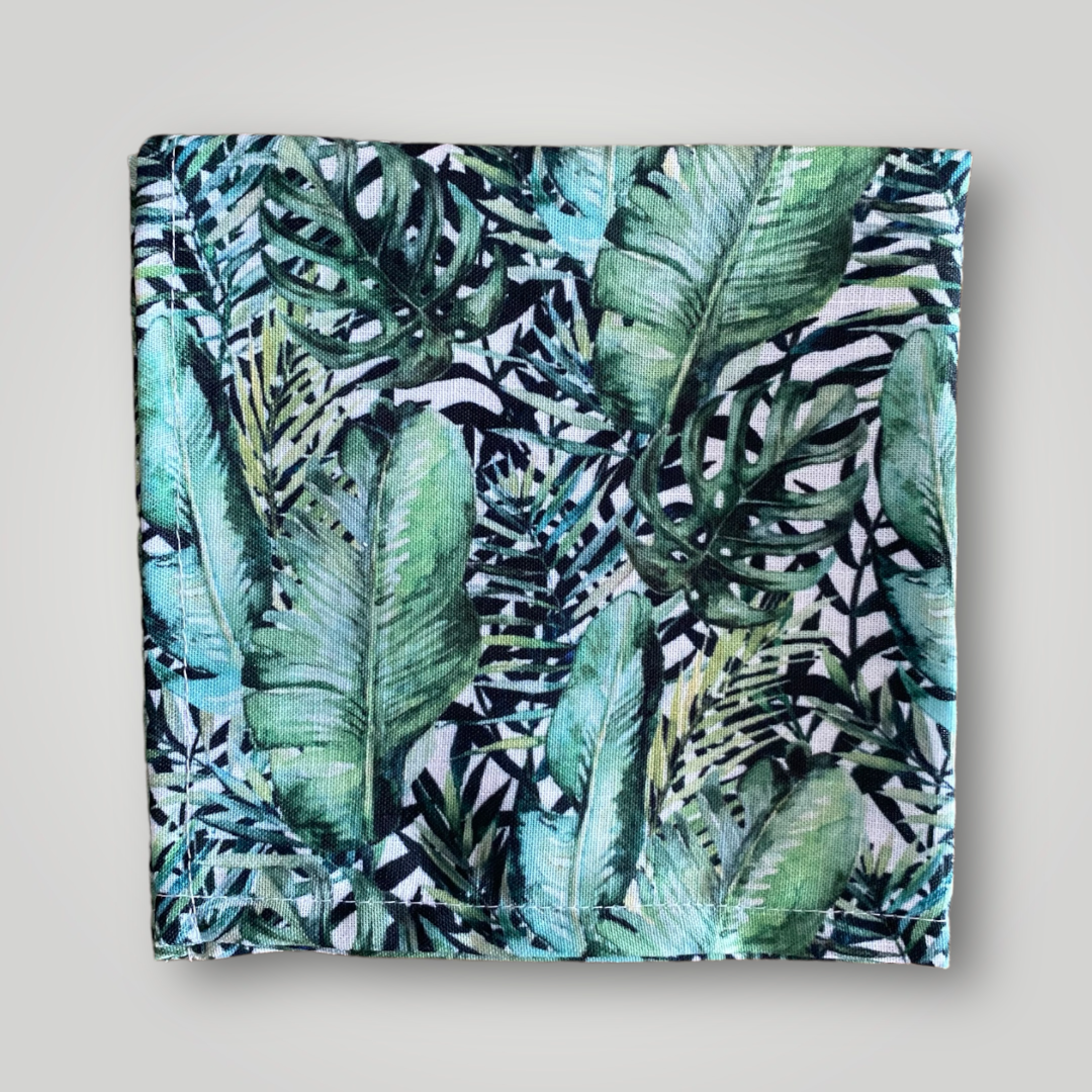 Shoreline Napkin Tropical Leaf