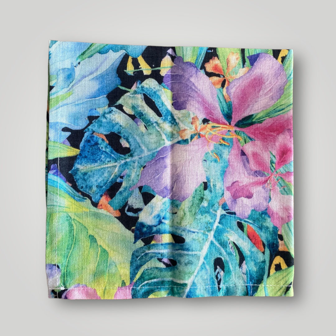 Shoreline Napkin Valdivian Watercolour