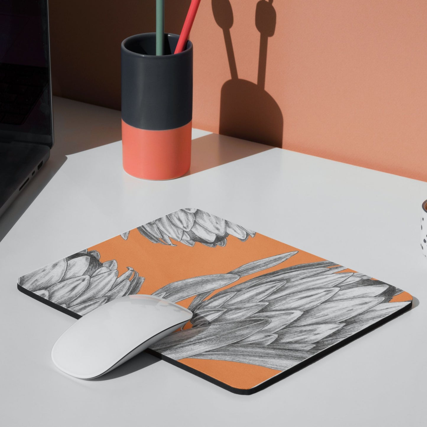 Shoreline Mousepad Protea Burnt Orange