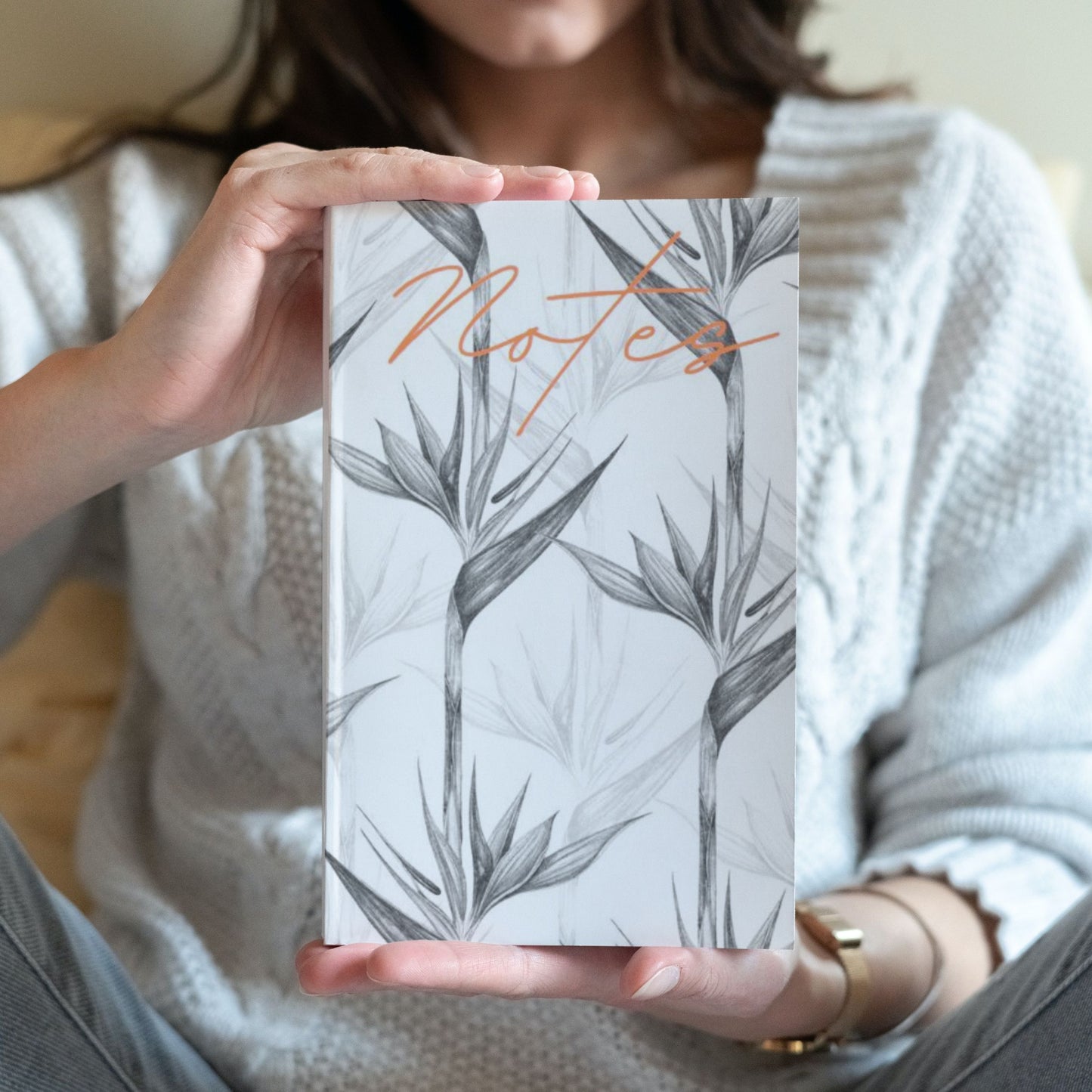 Shoreline Soft Cover A5 Notebook Sketch Strelitzia