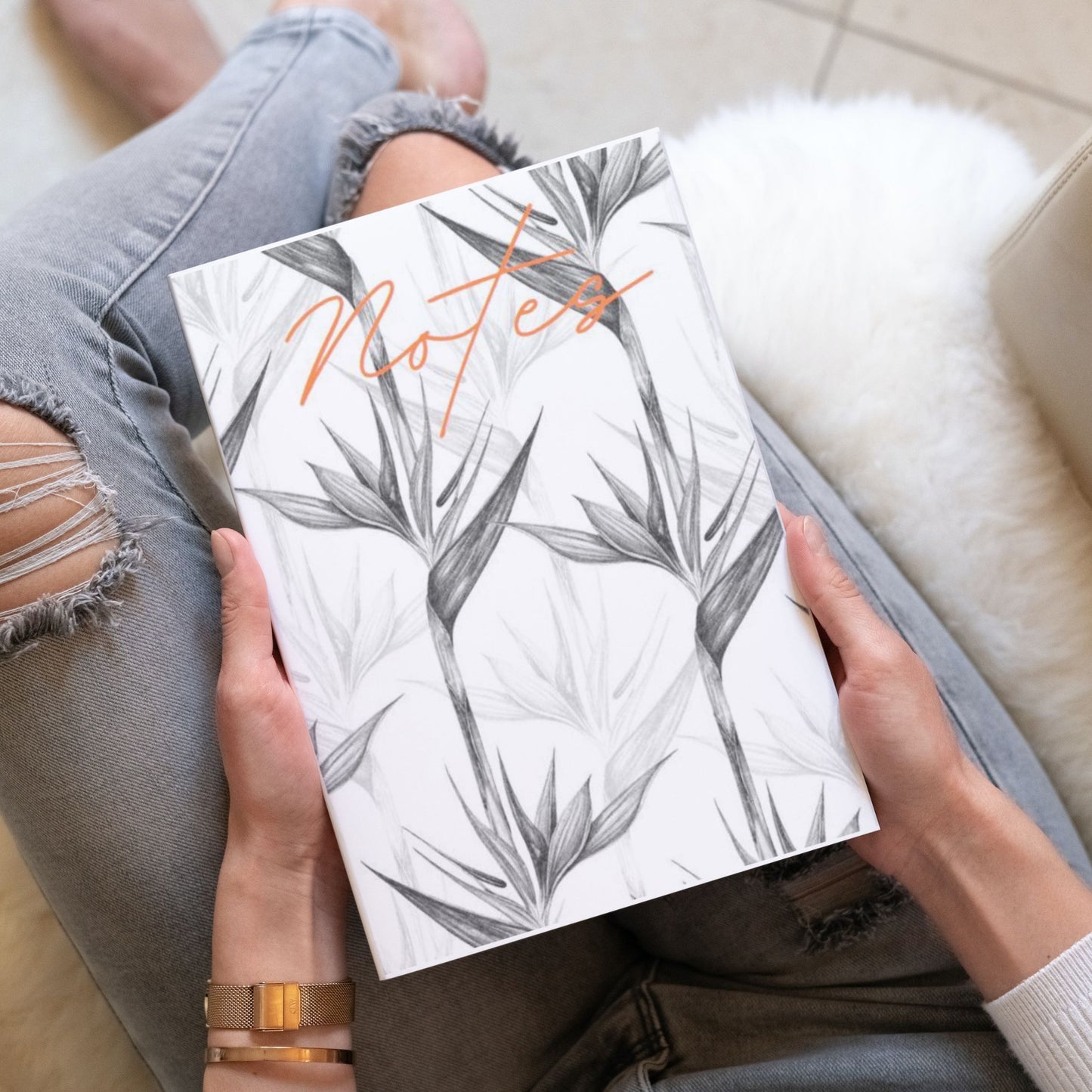 Soft Cover A5 Notebook Sketch Strelitzia