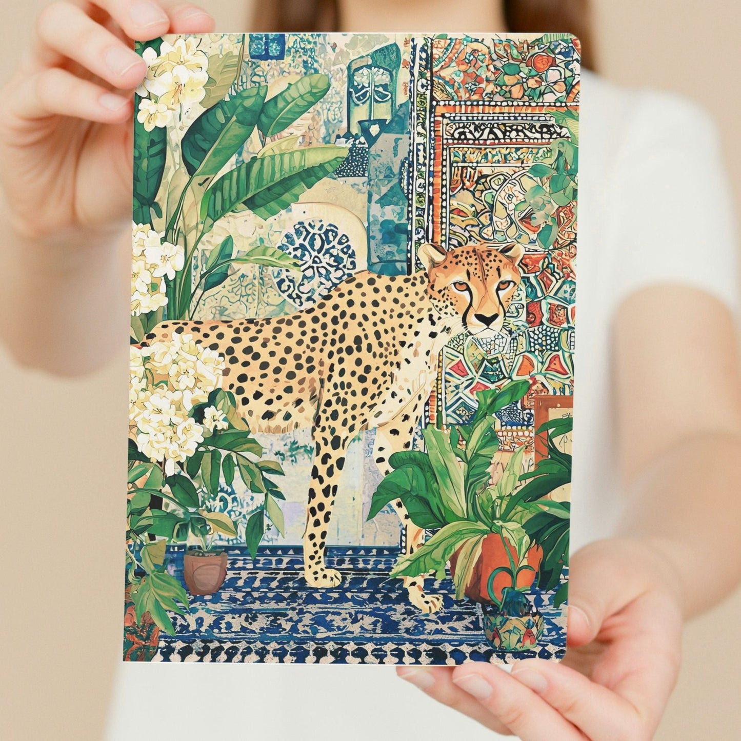 Notebook Jungle Coast Botanicals - Navy Blue