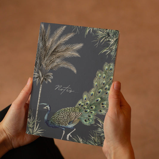 Shoreline Soft Cover A5 Notebook Exotic Zanana Dark