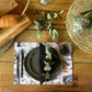 Shoreline Disposable Paper Placemat Exotic Zanana Light