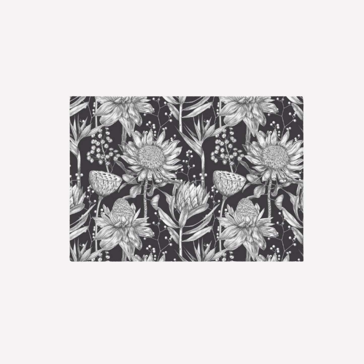 Disposable Paper Placemat Fynbos Grey