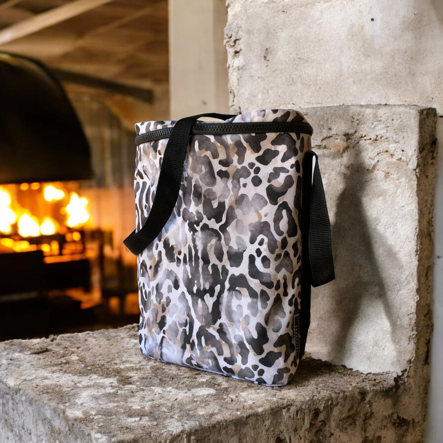 Double Wine Cooler Bag Wildside Leopard