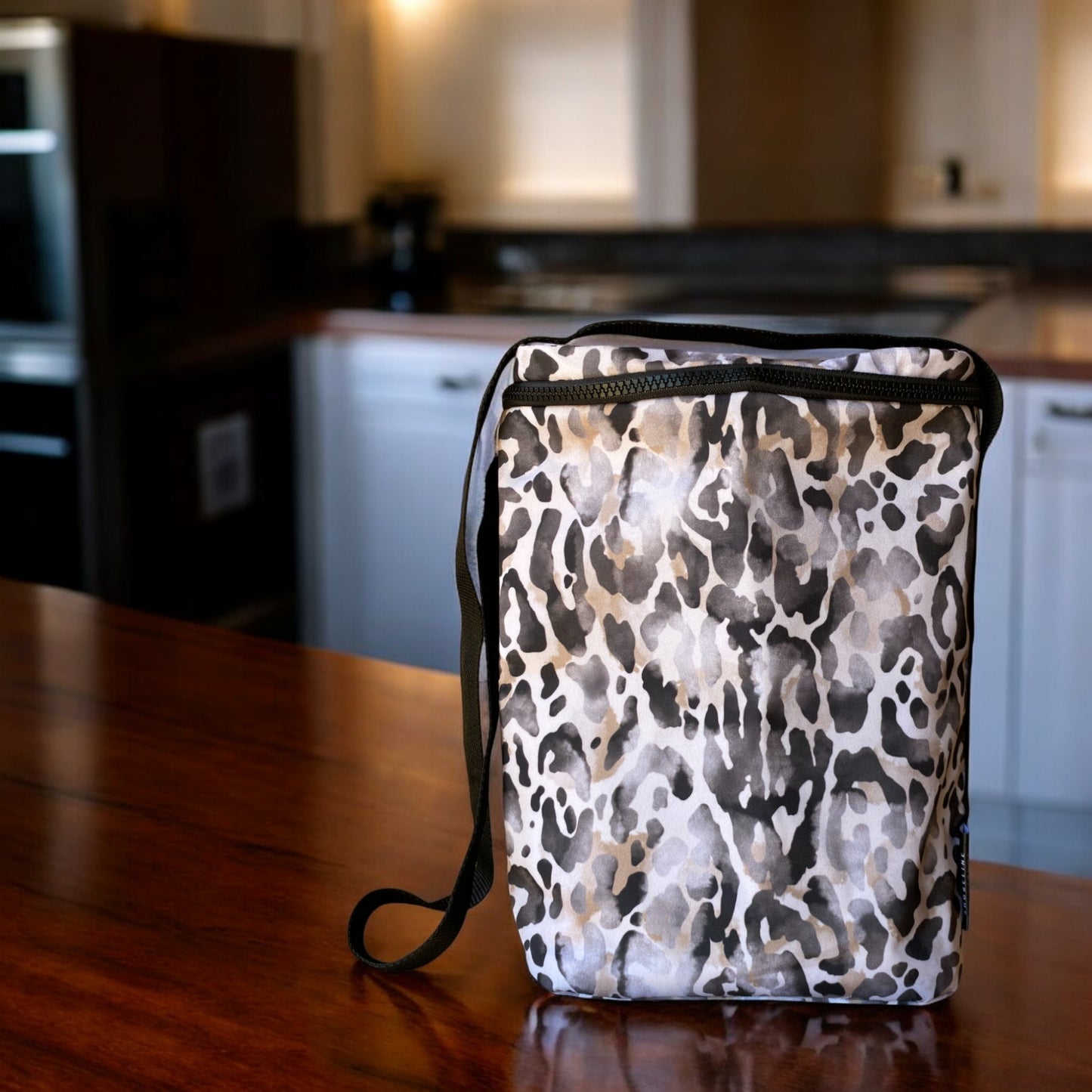 Double Wine Cooler Bag Wildside Leopard