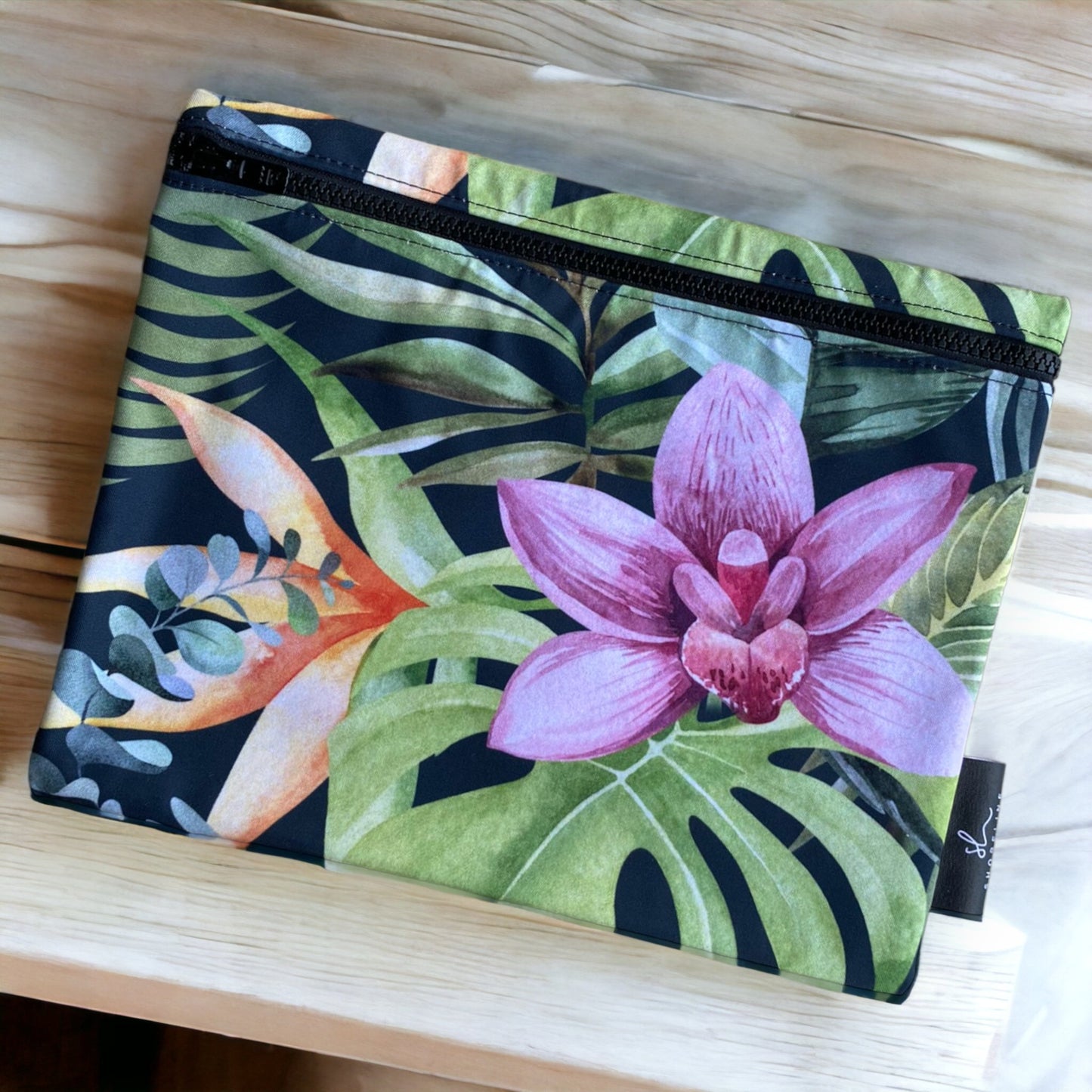 Shoreline Waterproof Bag Orchid Tropics