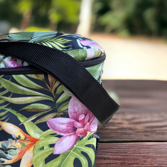 Shoreline Tall Cooler Bag Orchid Tropics