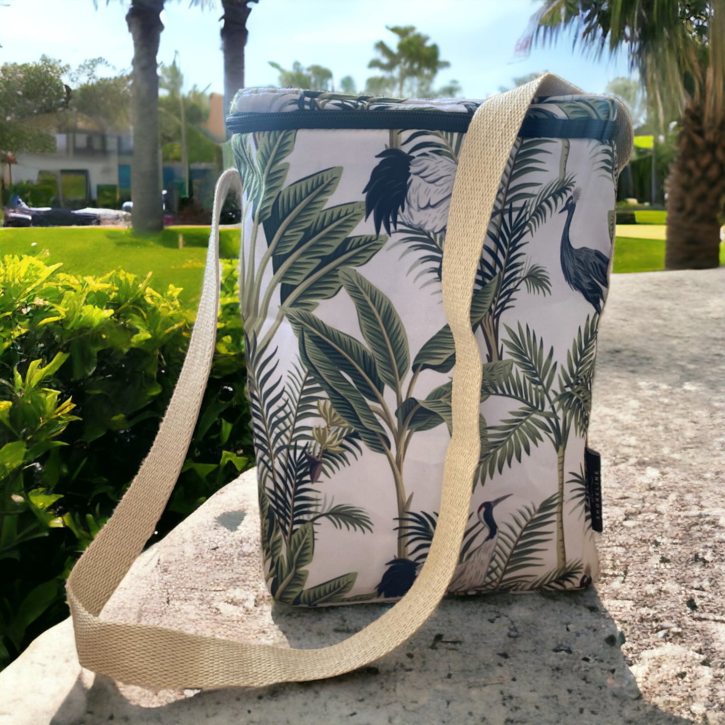 Shoreline Double Wine Cooler Bag Acanthus