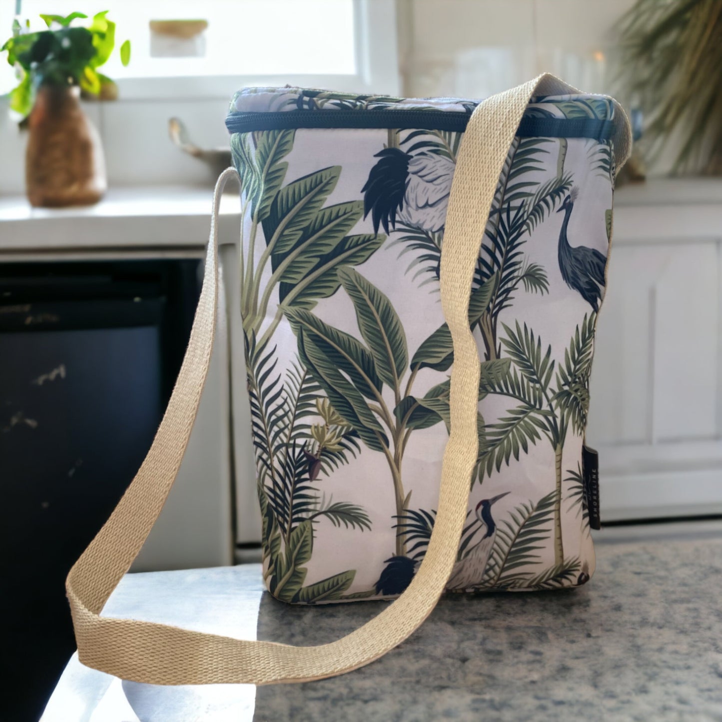 Shoreline Double Wine Cooler Bag Acanthus