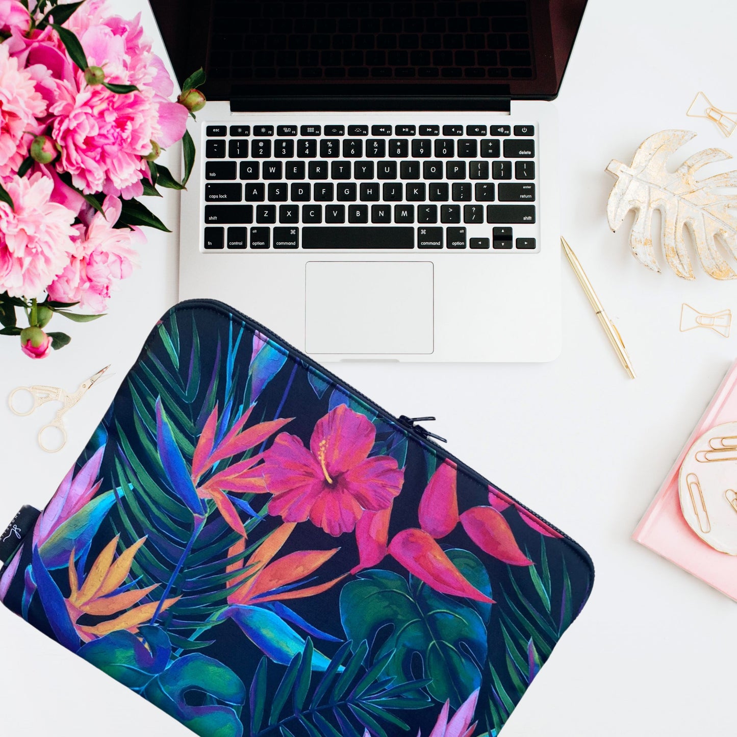 Laptop Sleeve Tropic Paradise Floral