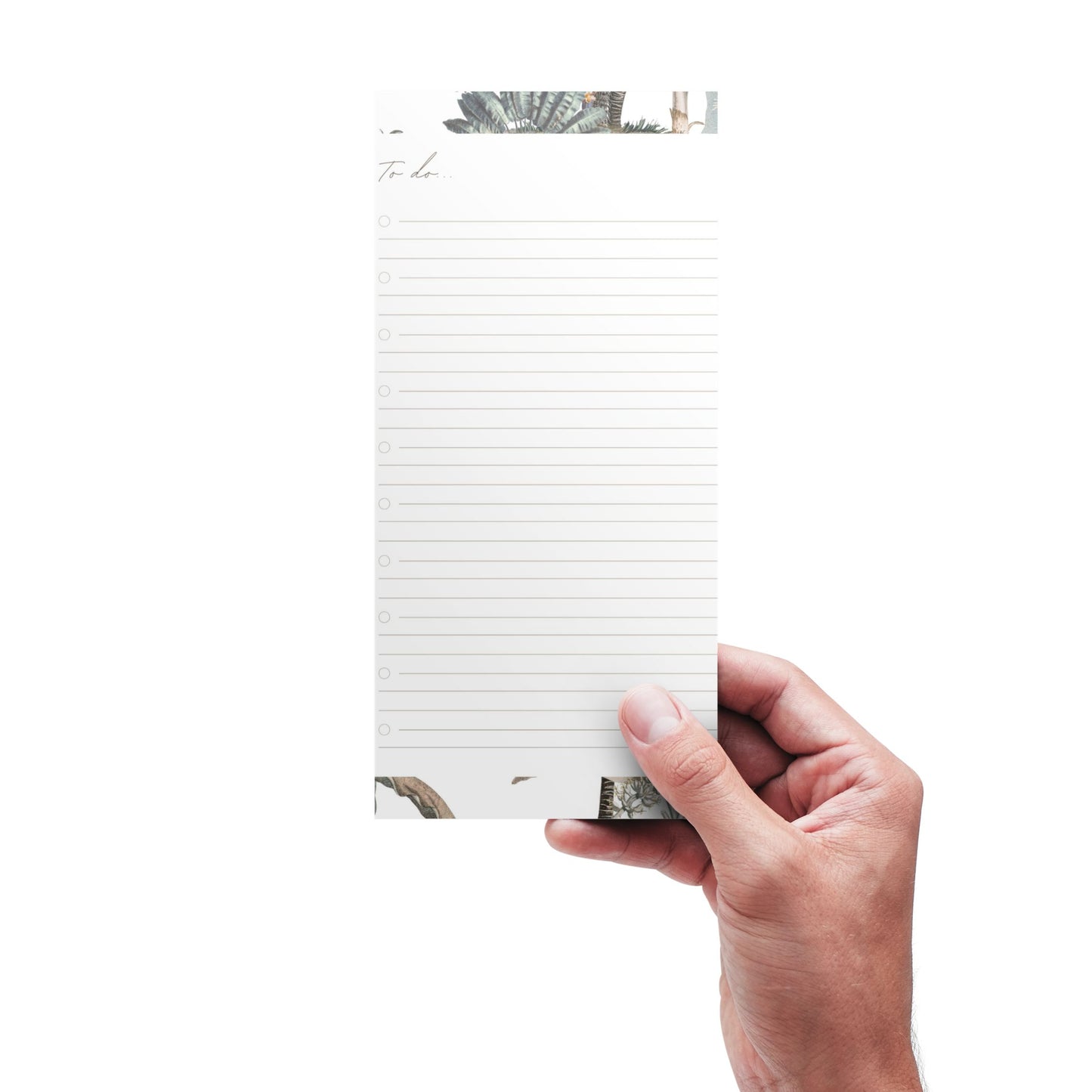 Magnetic Notepad Exotic Zanana Light To Do