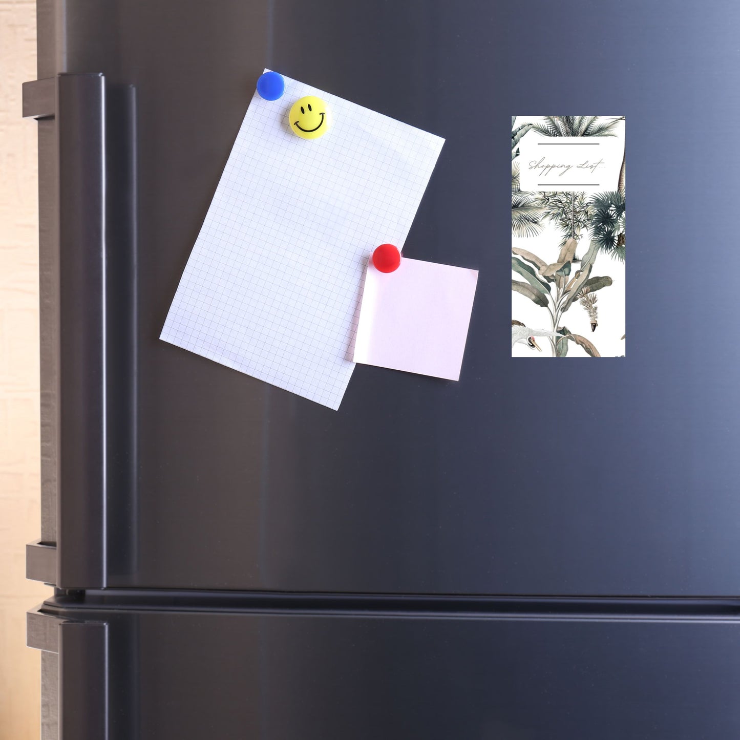Magnetic Notepad Exotic Zanana Light Shopping List
