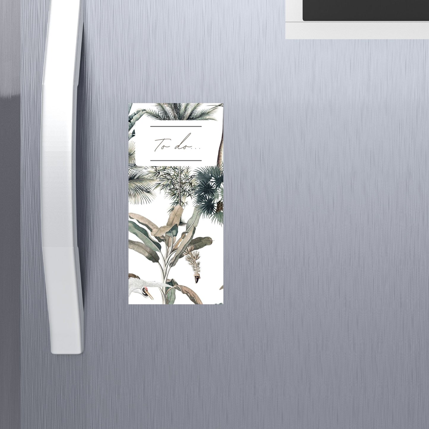 Magnetic Notepad Exotic Zanana Light To Do