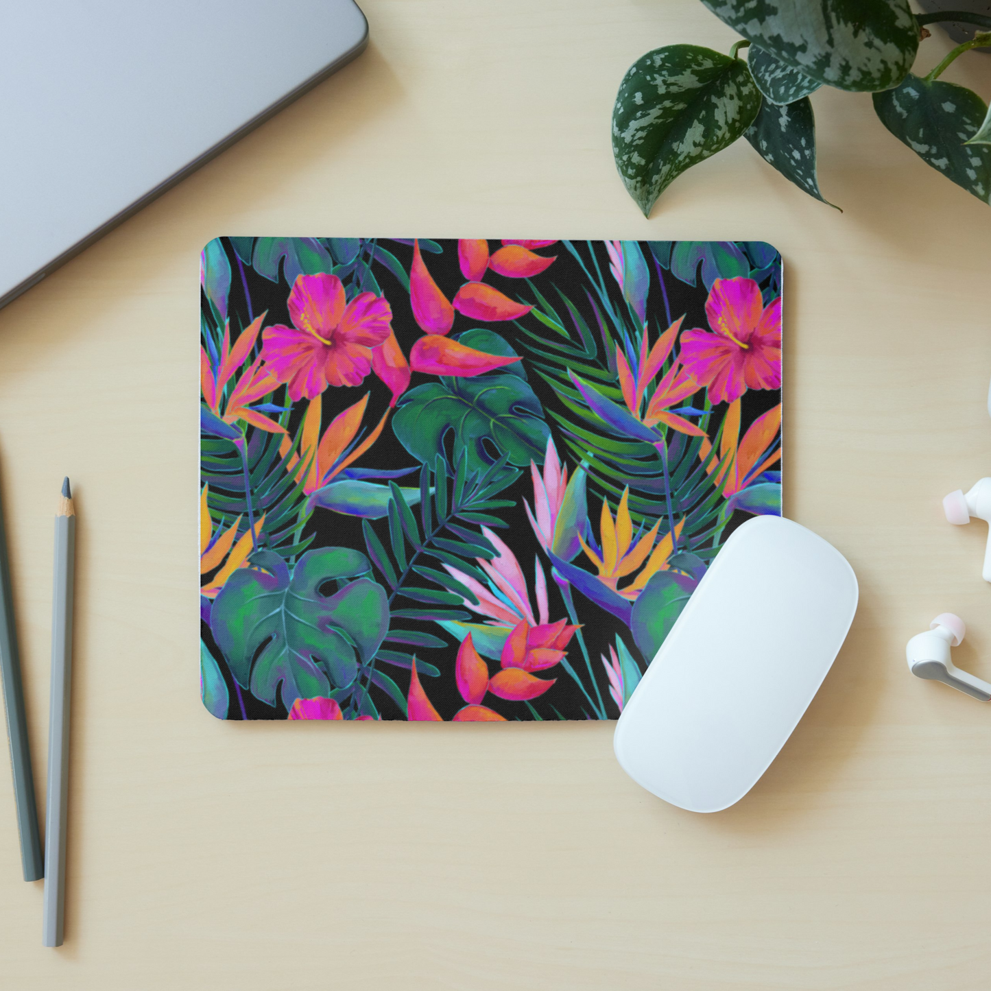 Mousepad Tropic Paradise Floral