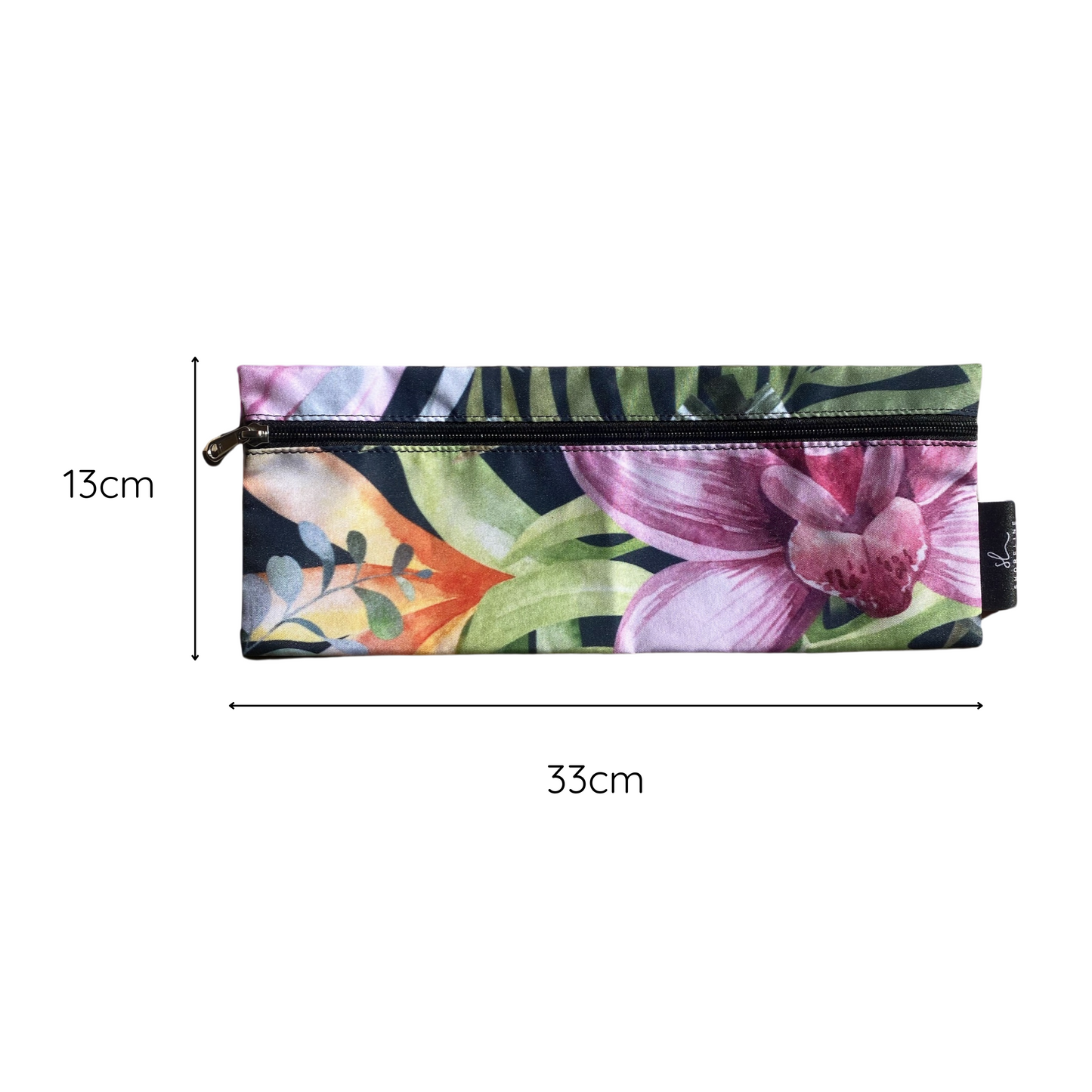 Pencil Bag Orchid Tropics Dark