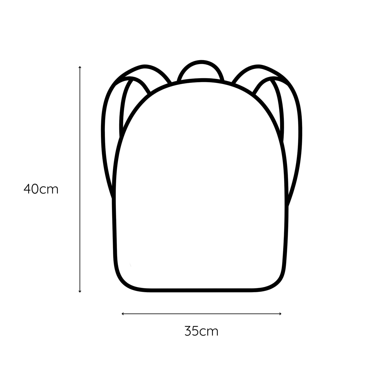 Fold Up Backpack Island Palm Green