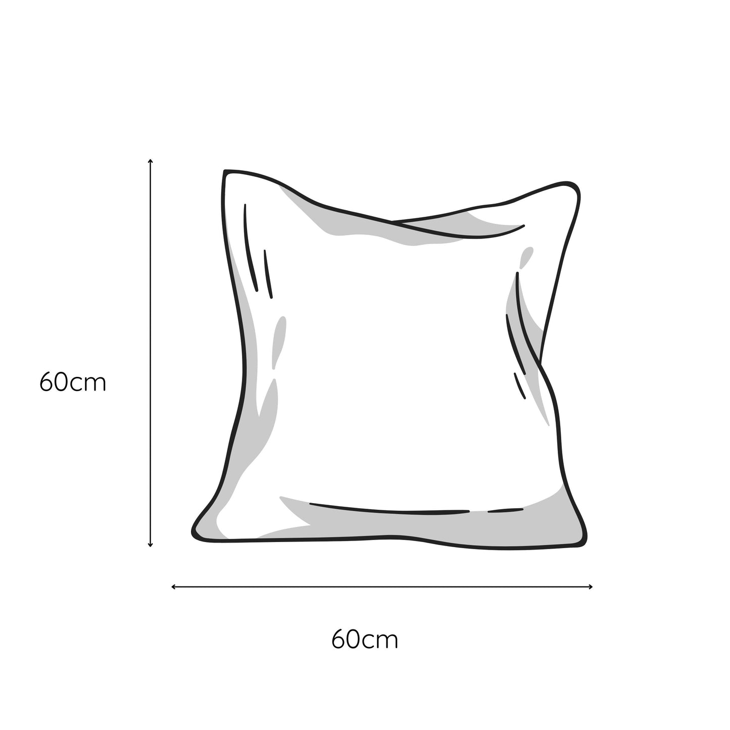 Summer Haze Palm Leaf Cushion Cover - Muted Pastel