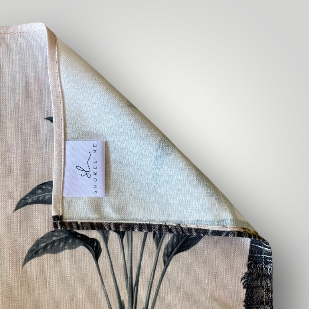 Shoreline Tea Towel Exotic Zanana Peacock