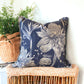 Shoreline Vintage Strelitzia Dark Cushion Cover