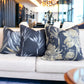 Shoreline Vintage Strelitzia Dark Cushion Cover