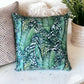 Shoreline Tropical Leaf Scatter Cushion