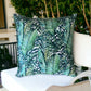 Shoreline Tropical Leaf Scatter Cushion